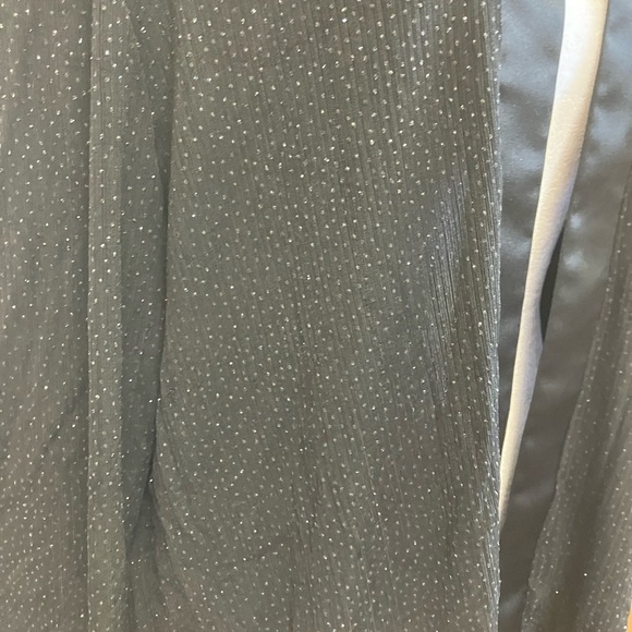 R&M Richards Black Blazer with Satin Lining and Classic Collar - Picture 6 of 7